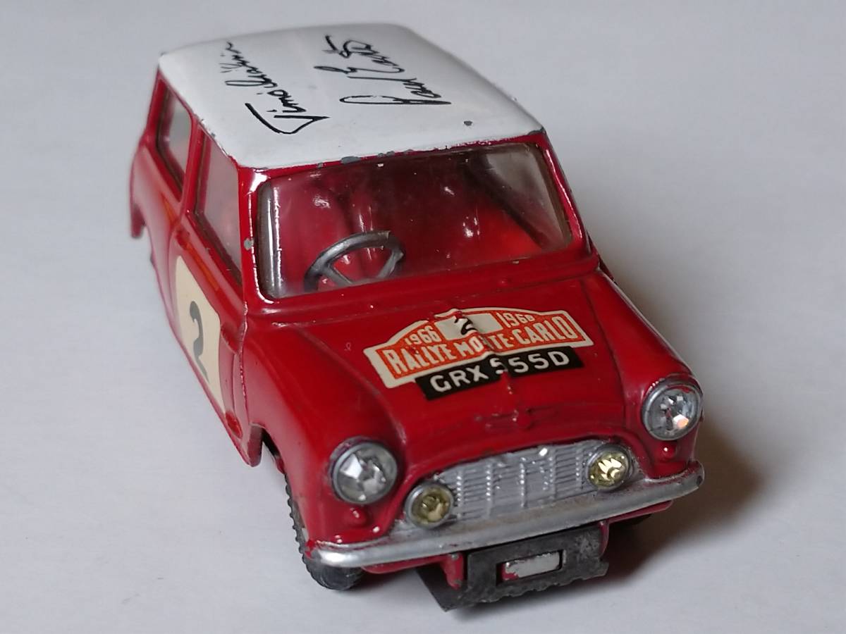  britain Corgi company BMC Mini Cooper S ( car No.2) Monte Carlo Rally .. car ( rare article ) box less . beautiful goods that time thing original model 