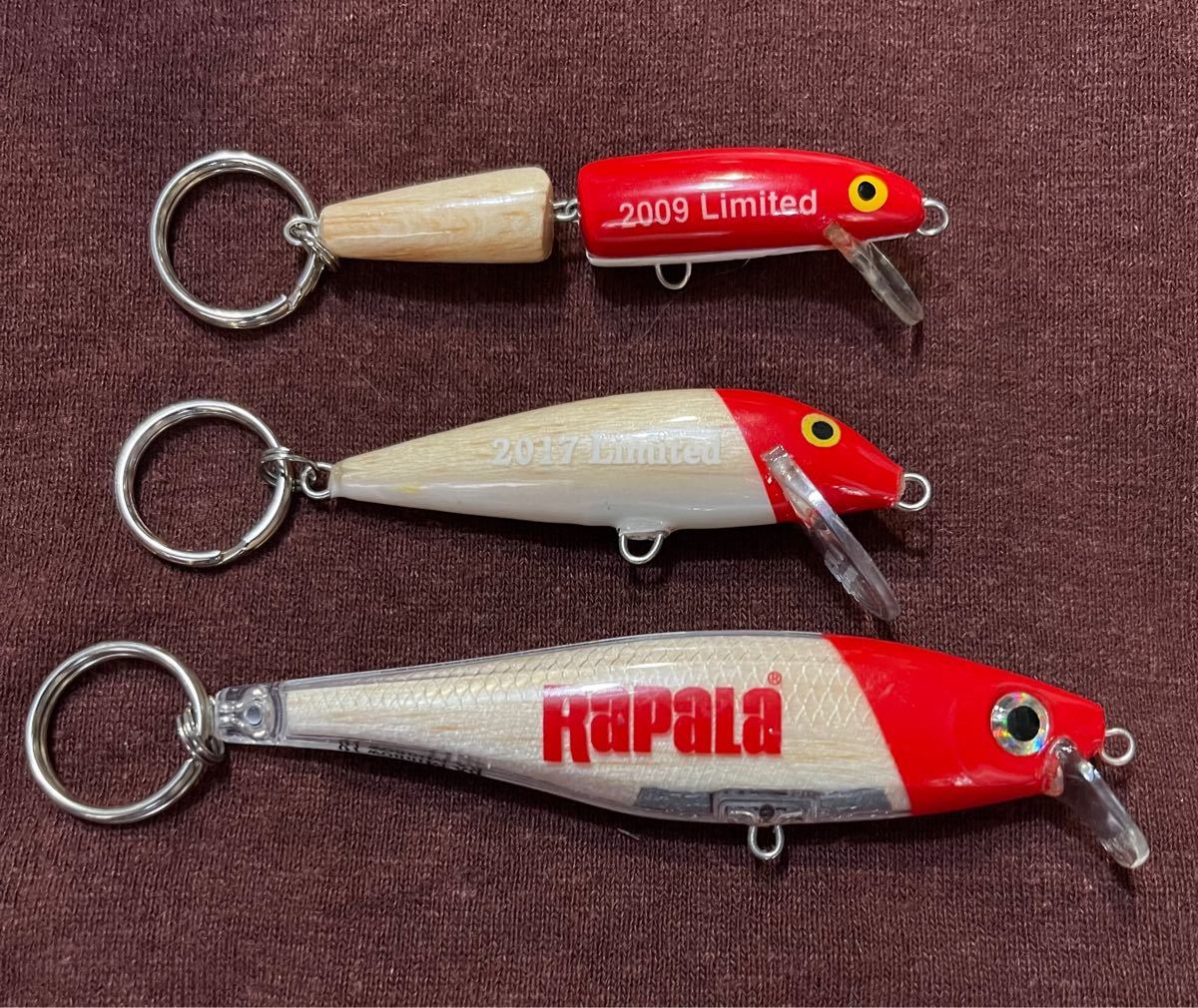 ラパラ Limitedルアーキーホルダー RH3個セット|Yahoo!フリマ ラパラ Limitedルアーキーホルダー RH3個セット|Yahoo!フリマ
