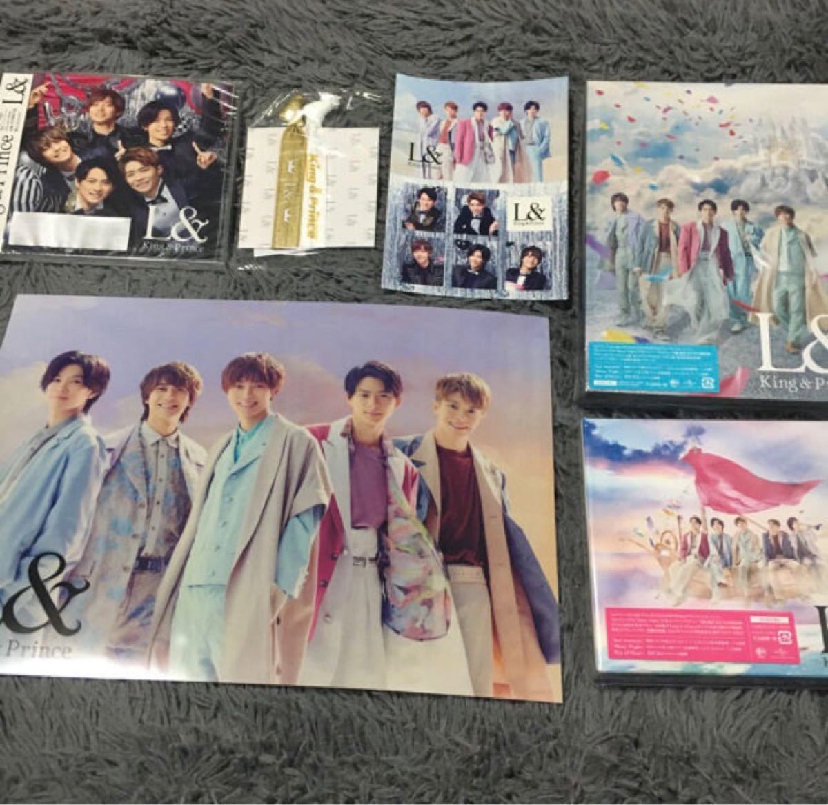 新品 L&(初回限定盤A B)(通常盤)三点セット 三形態セット King & Prince キンプリ Re:Sense