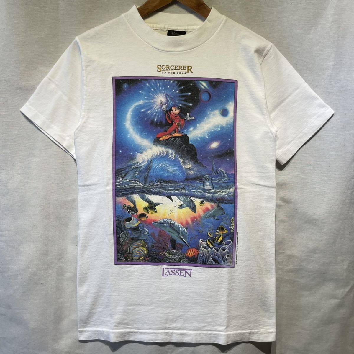 激レア】90s Disney FANTASIA × LASSEN アート Tシャツ USA製