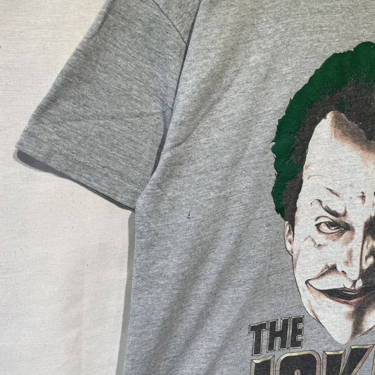 希少】'89 THE JOKER ムービー Tシャツ USA製 XL ヴィンテージ HANES