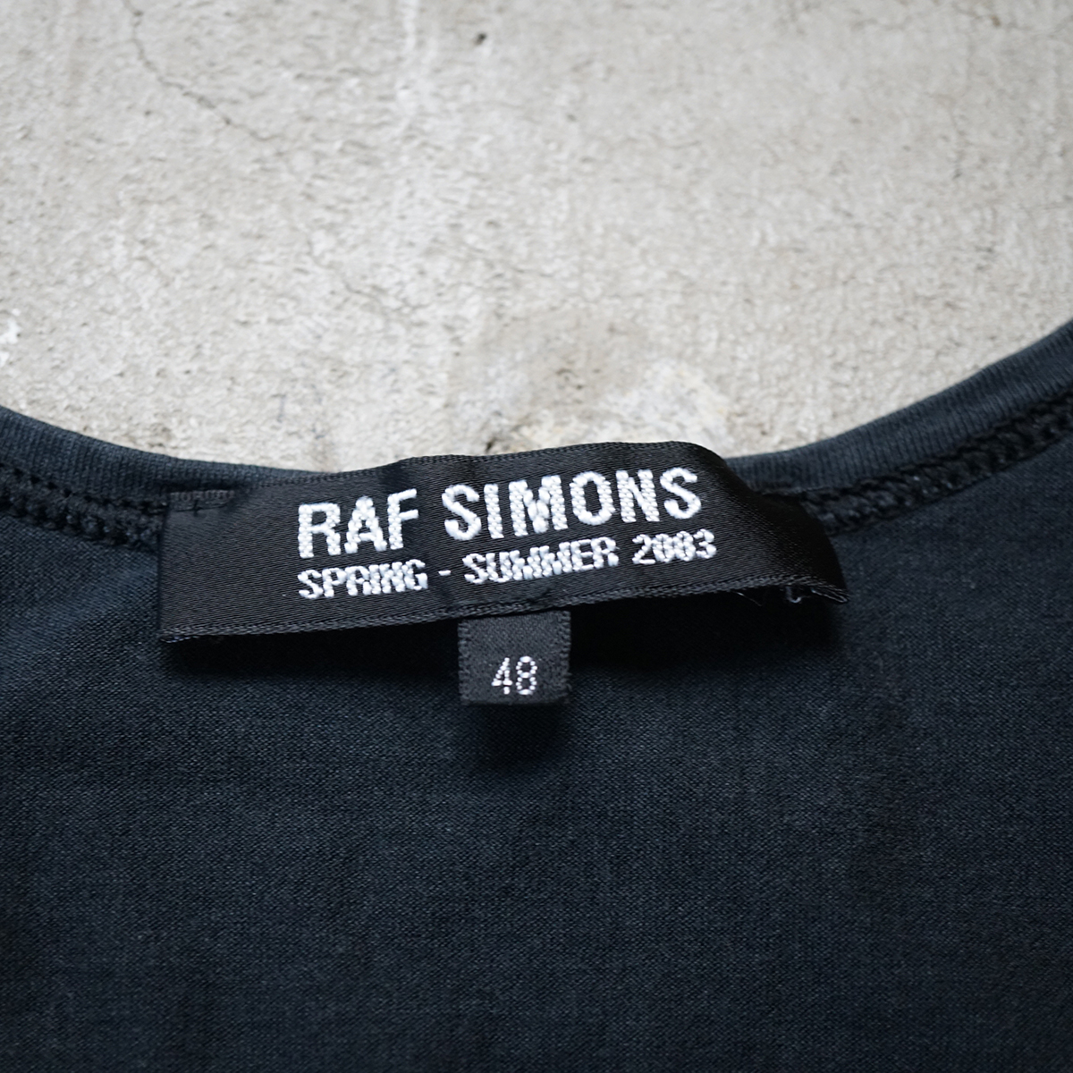 サイトにて】 RAF SIMONS - 2003 raf simons ラフシモンズ 消費者期 