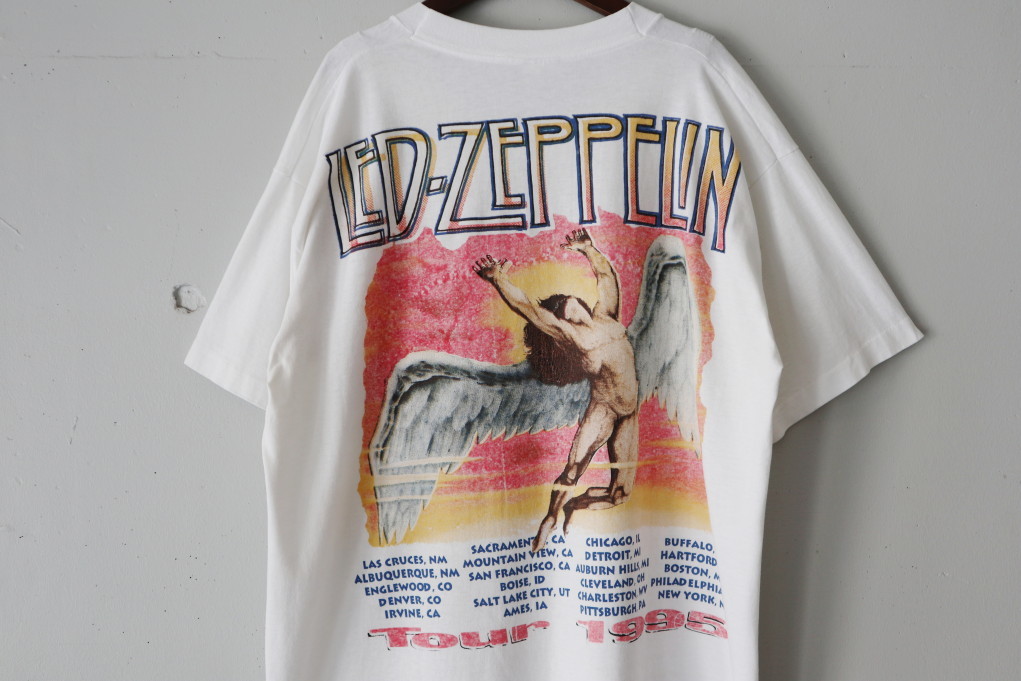 ジミーペイジ ロバートプラント Tシャツ 1995年製 レッドツェッペリン-