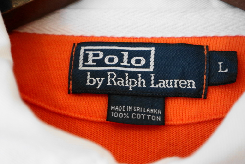 90s Polo by Ralph Lauren ”5 Horseｍan” ラガーシャツ 5ホースマン ヴィンテージ ラルフローレン ポロ RL92  93 ポロスポ 希少 レア
