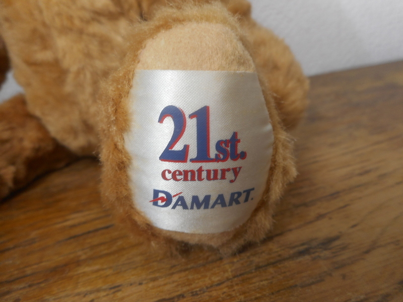 ダマール　DAMART　テディベア　くま　ぬいぐるみ　非売品　フランス_画像3