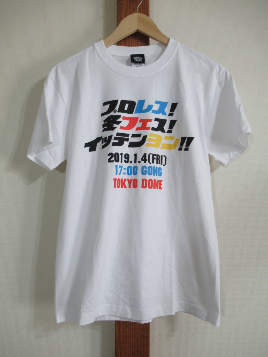 NJPW/新日本プロレス▽Tシャツ プロレス!冬フェス!イッテンヨン