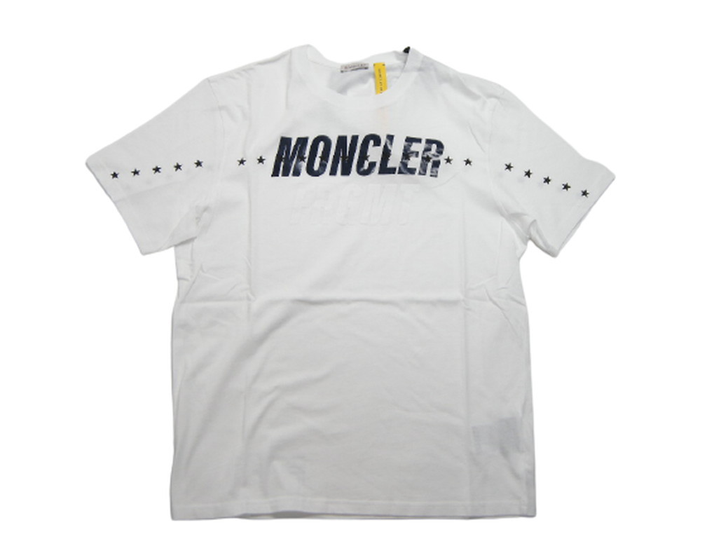 サイズM■新品 本物■モンクレールGENIUS FRAGMENT FRGMT Tシャツ/半袖 TEE/T-SHIRT/メンズ/白/MONCLERジーニアス/フラグメント/藤原ヒロシ