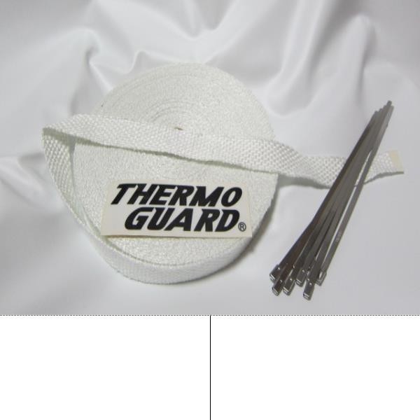 ［公式］巻いて断熱 THERMO GUARD(R) 細い 断熱バンテージ 結束バンド9本付 25mm巾 x 15m長 x 1.50mm厚 きつい曲がりOK 日本製_画像1