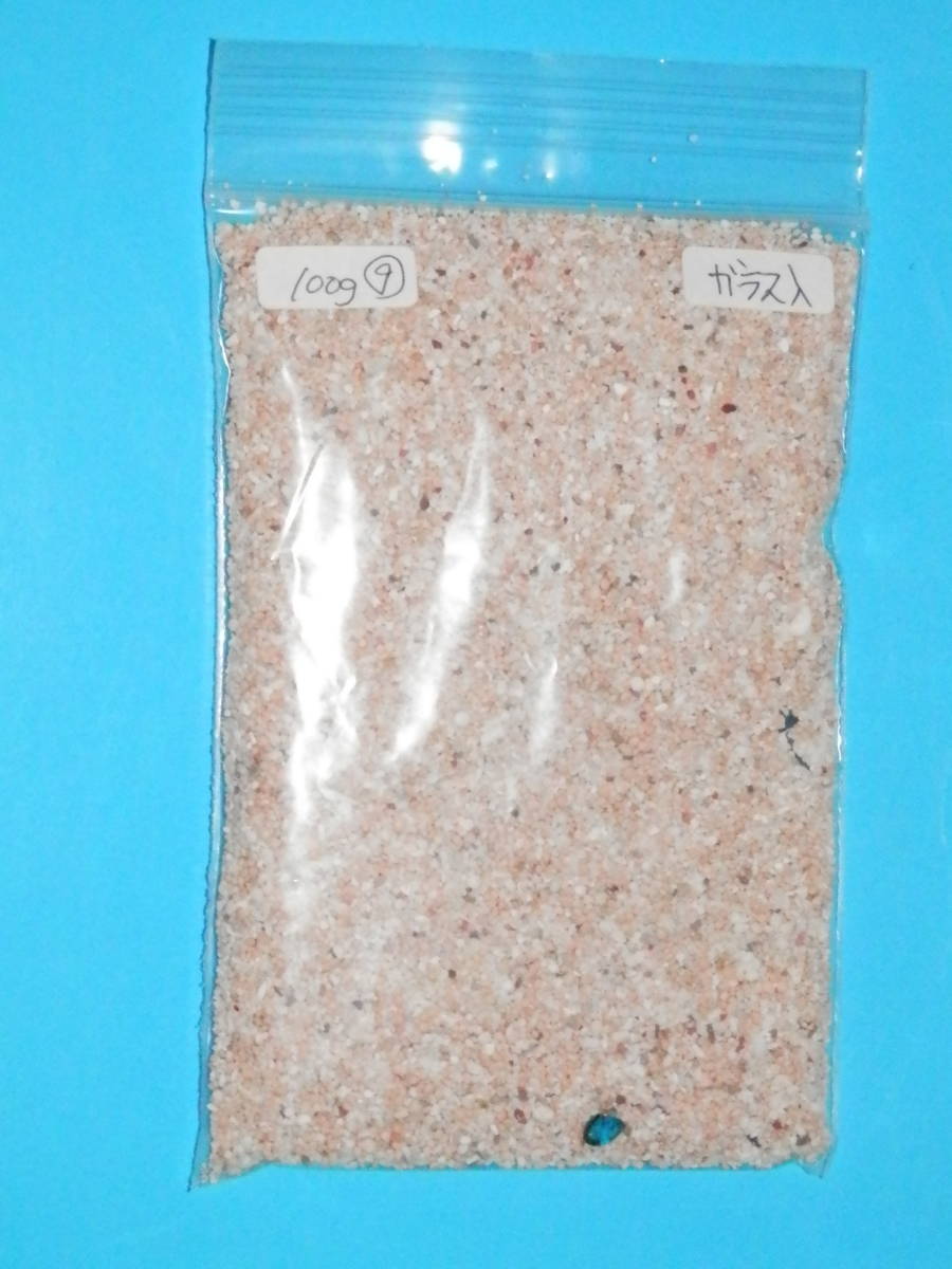 *⑨okinawa coral sand Okinawa .. песок +. лампочка стекло (100g)*