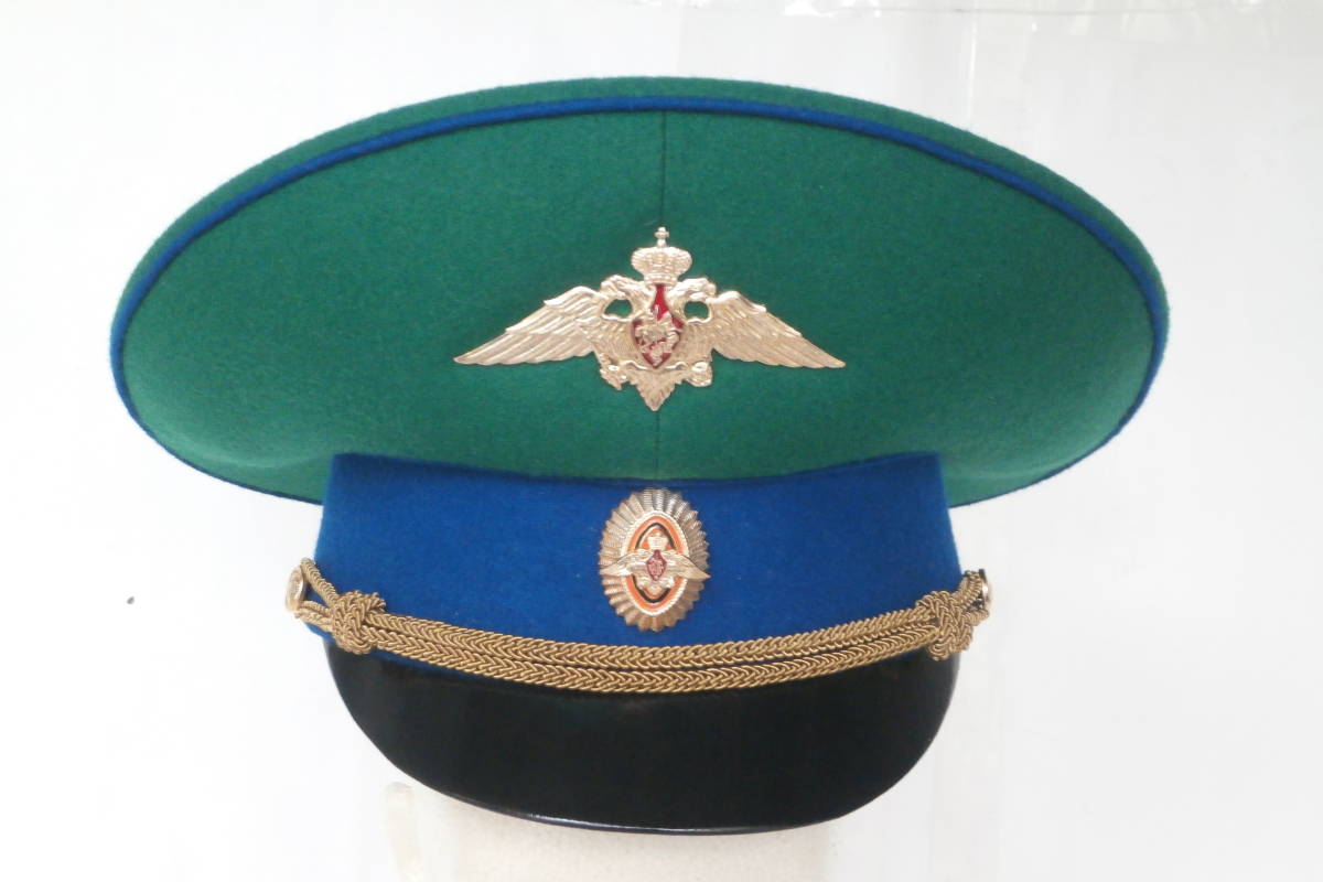 ☆ ロシア軍 ソ連軍 ソビエト 制帽 帽章 勲章 バッジ 国境警備隊 ФПС