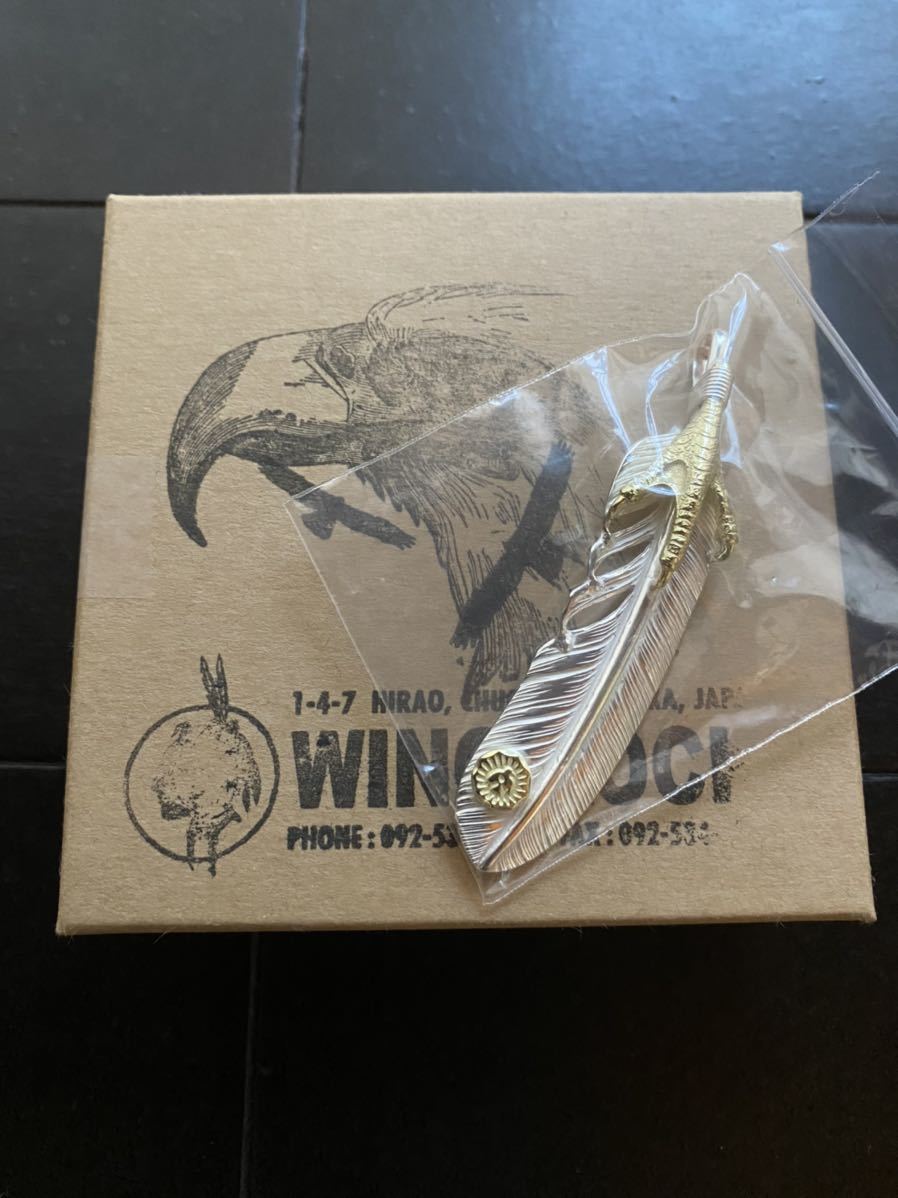 Yahoo!オークション - 【新品 特注品】WING ROCK 金爪フェザー Yahoo!オークション - 【新品 特注品】WING ROCK 金爪フェザー