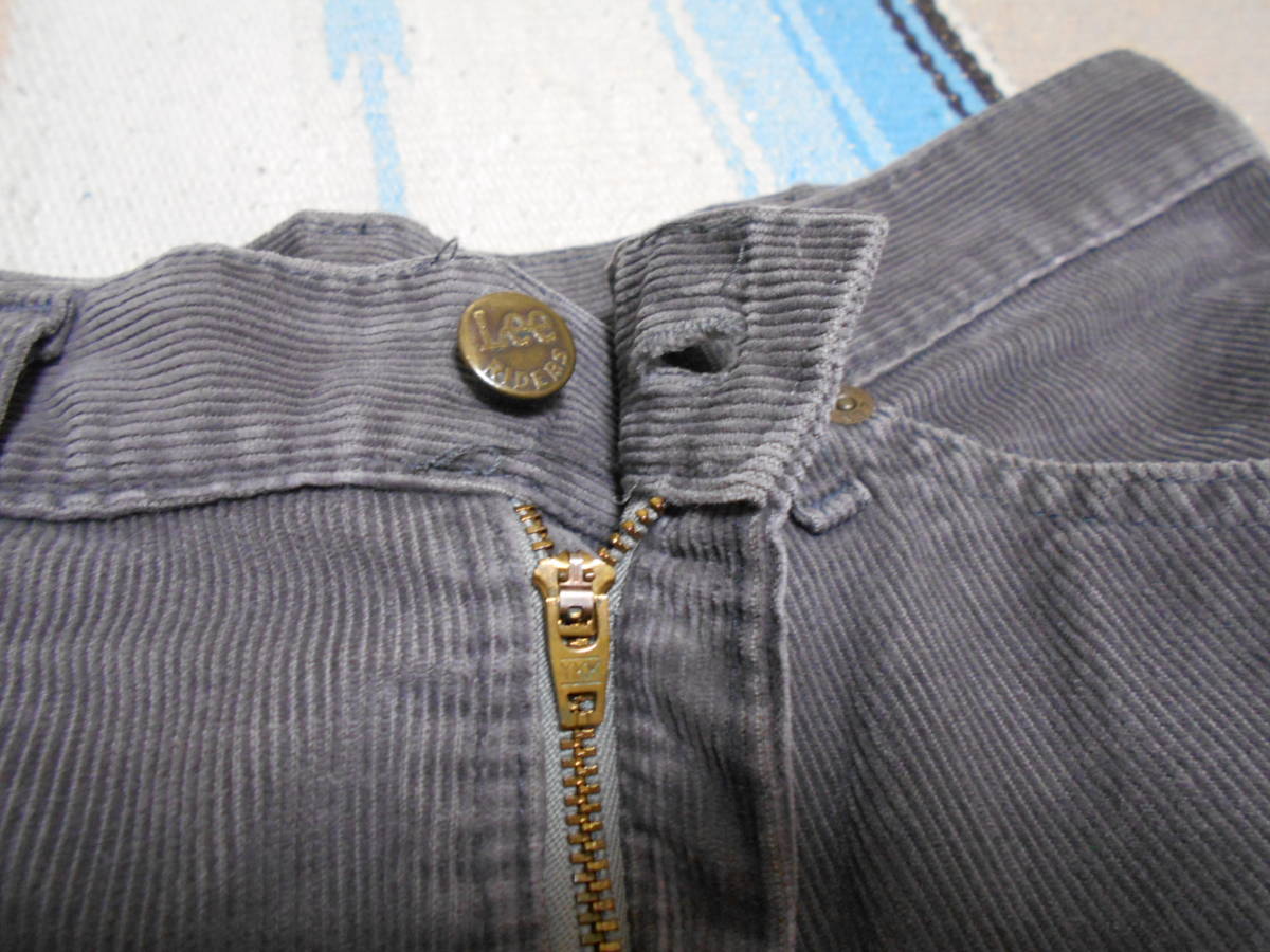 １９８０年代製 Lee Riders 200番 コーデュロイパンツ MADE IN USA VINTAGE CORDUROY PANTS BEATNIK WOODSTOCK HIPPIE BOB DYLAN MARLEY_画像5