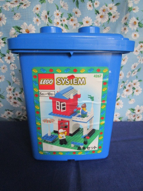 A LEGO「レゴ レゴ基本セット 青いバケツ SYSTEM 4267 ５才～１０才