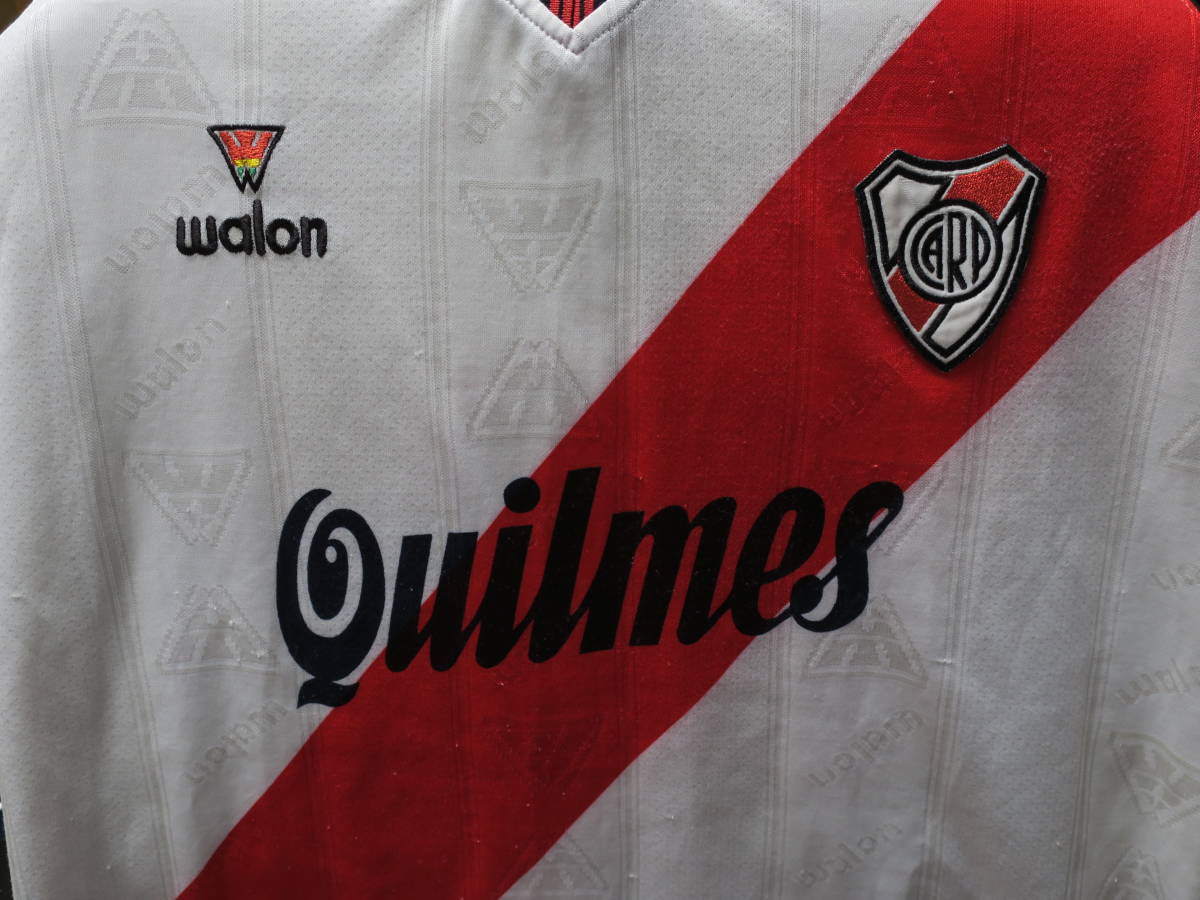 ☆95/96 CA RiverPlate ホームゲームユニフォーム リーベル