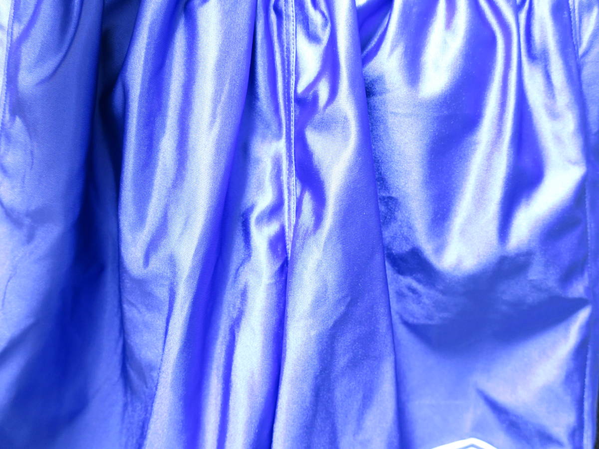 アンブロ UMBRO ハーフパンツ S サッカー フットサル 青 ブルー トレーニングウェア ショーツ ゲームパンツ_画像6