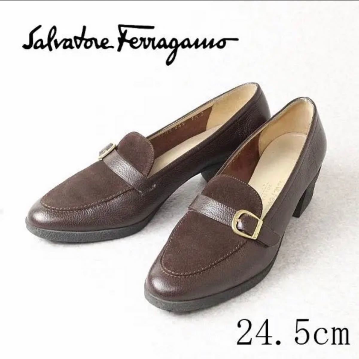直送商品 【美品】Salvatore Ferragamo サルヴァトーレフェラガモ 正規品、日本製 ローファー Ferragamo Salvatore ドレス/ビジネス