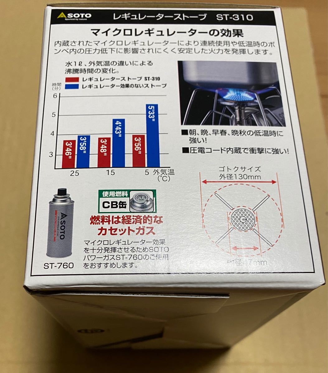 Paypayフリマ Soto レギュレーターストーブ St 310 新富士バーナー 新品未使用 リコール対策済み Paypayフリマ Soto レギュレーターストーブ St 310 新富士バーナー 新品未使用 リコール対策済み