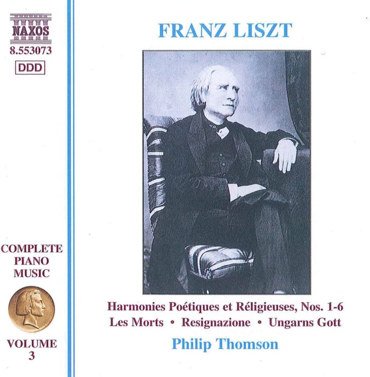Piano Music-Vol. 3 Liszt, F. (アーティスト) 輸入盤_画像1