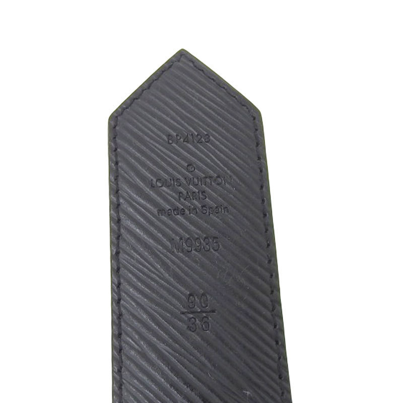 ルイヴィトン LOUIS VUITTON エピ モノグラム サンチュール LVサークル35MM リバーシブル ベルト ゴールド金具 M9935W 中古 新入荷 LV0830_画像7