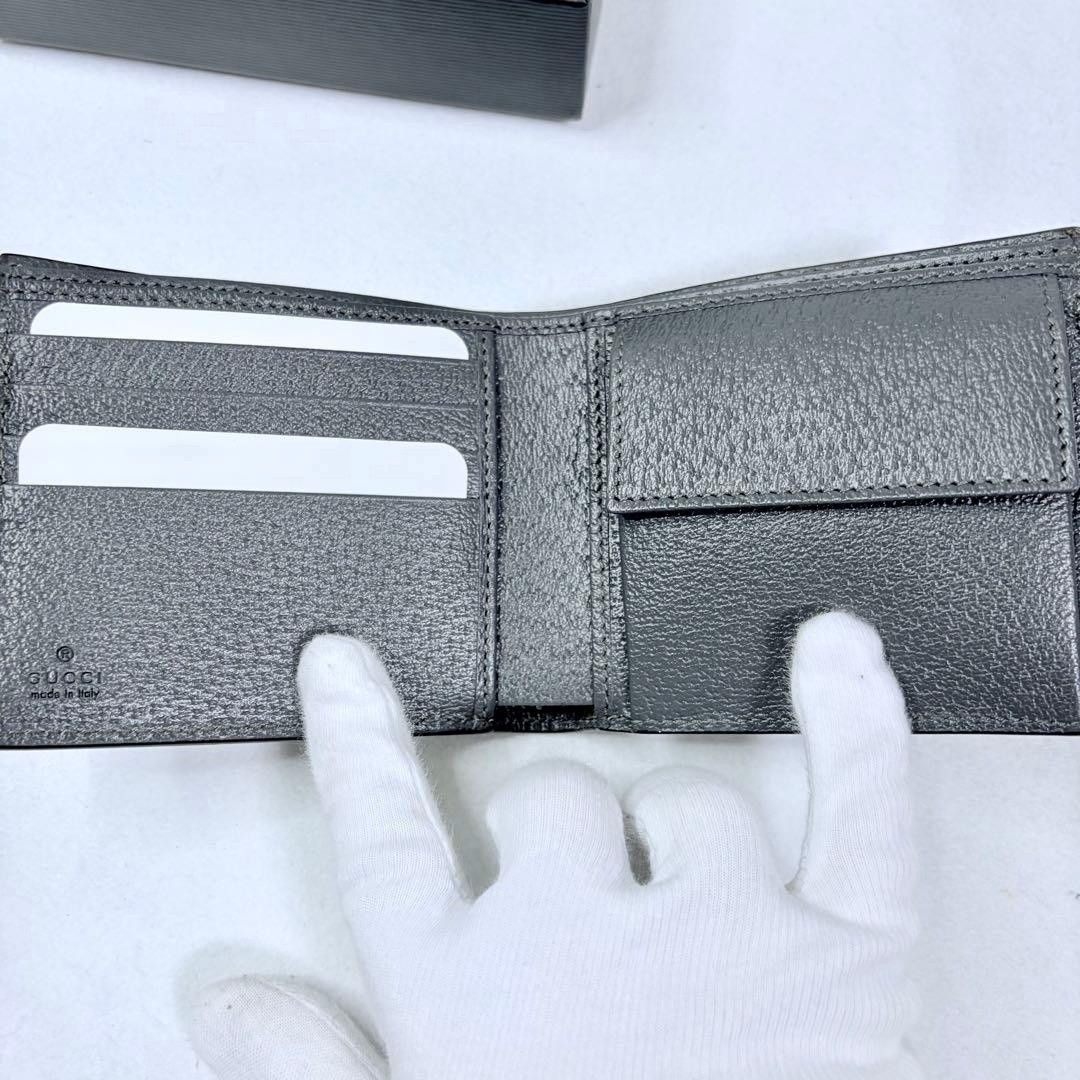 GUCCI グッチ NEW BASKET 二つ折り財布 701417 GG｜Yahoo!フリマ（旧