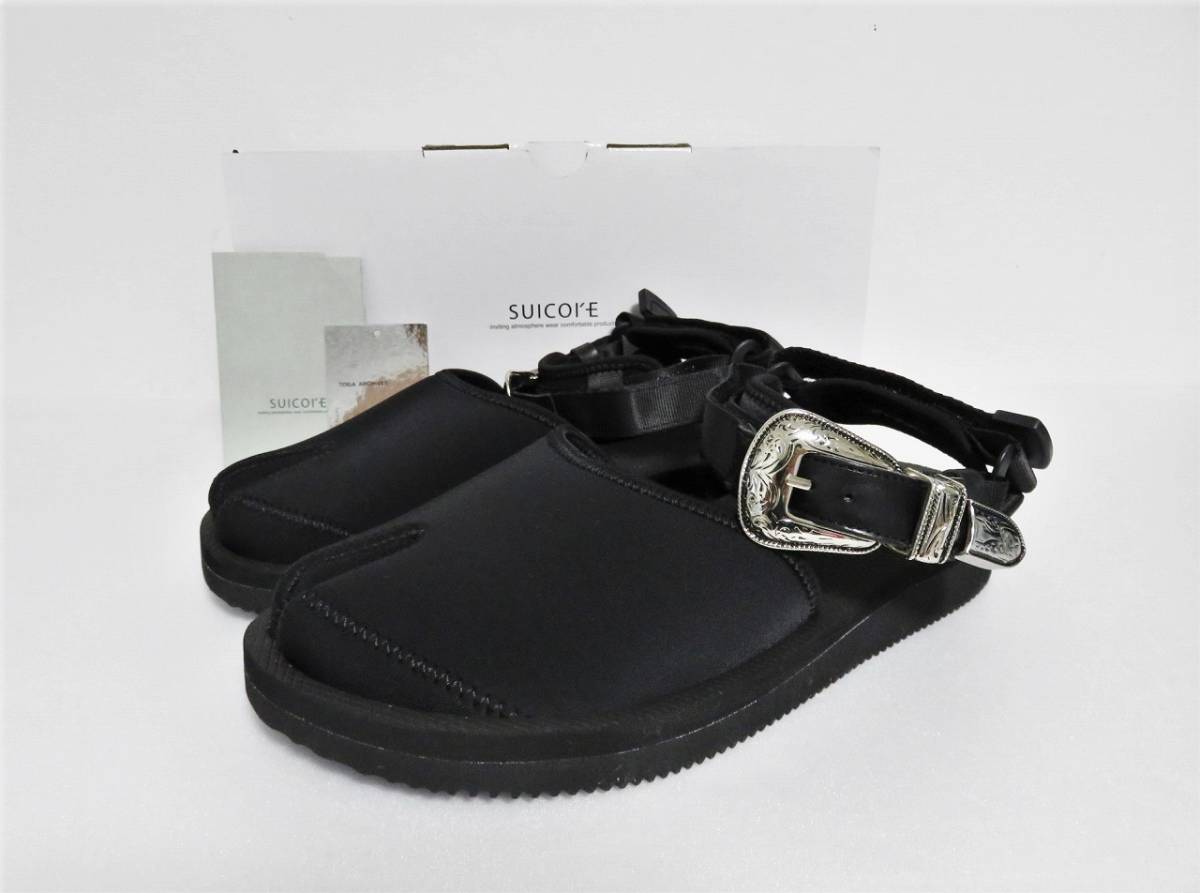 送料無料 定価3万 新品 TOGA × SUICOKE TABI 27 メンズ ブラック