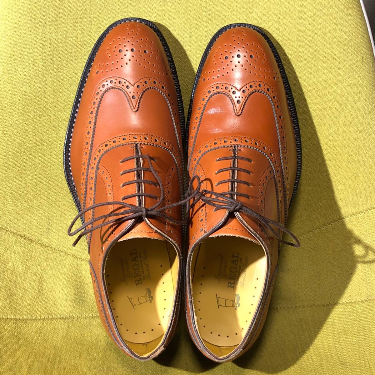 美品 REGAL Imperial grade 最上位ライン リーガル フルブローグ