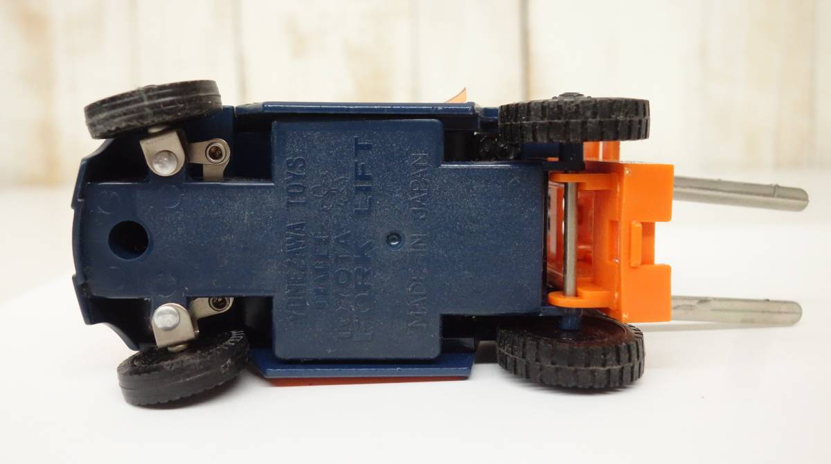 レトロ　コレクション　当時物 ＊YONEZAWA TOYS ヨネザワ　 ＊Diapet ダイヤペット ＊TOYOTA FORKLIFT トヨタフォークリフト　_画像9