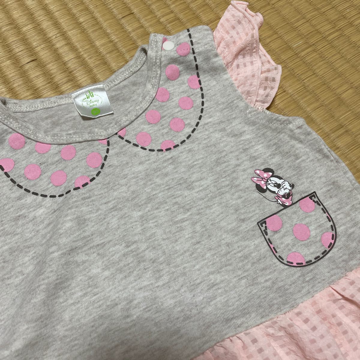 お値下げ！ノースリーブTシャツ ミニーちゃん サイズ90