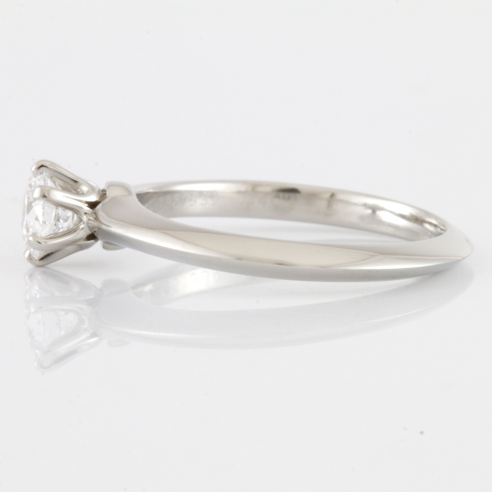 TIFFANY&Co. ティファニー Pt950 リング 指輪 ダイヤモンド 6.5号 一粒 