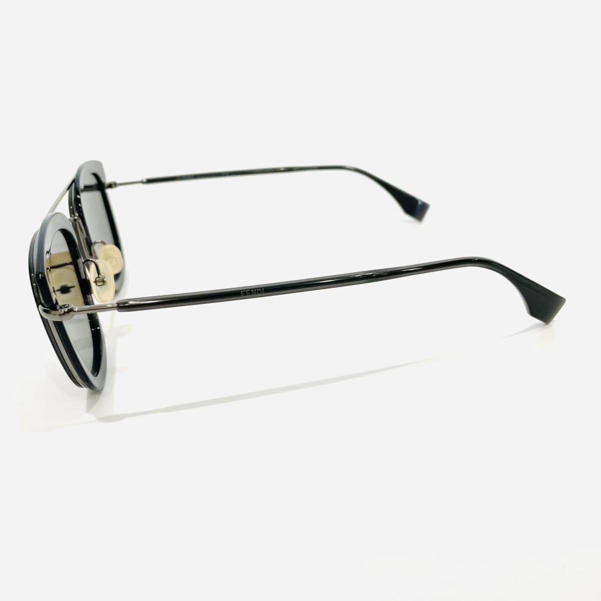 未使用品 FENDI フェンディ サングラス ブラック FOG5327TMF18LB 未使用品 FENDI フェンディ サングラス ブラック FOG5327TMF18LB