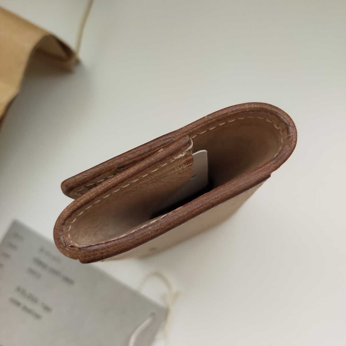 未使用 Hender Scheme エンダースキーマ clasp coin case クラスプコインケース 定価16,500円 付属品有り li-rc-clc ivory：アイボリー_画像3