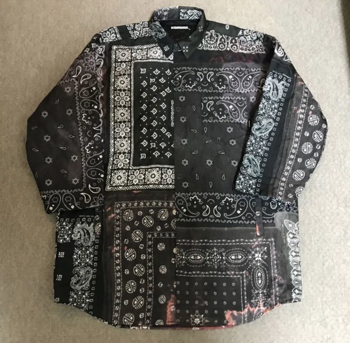 NEIGHBORHOOD QUILT-B / E-SHIRT. 3Qpeiz Lee bandana Neighborhood NBHD