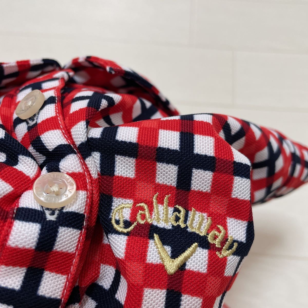 キャロウェイゴルフ Callaway Golf レディース ゴルフウェア ゴルフ ワンピース 赤色 チェック柄 サイズm 日本代购 买对网 キャロウェイゴルフ Callaway Golf レディース ゴルフウェア ゴルフ ワンピース 赤色 チェック柄 サイズm 日本代购 买对网