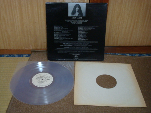 The Pillory / JASUN MARTZ US盤LP カラー・ヴィニール_画像2