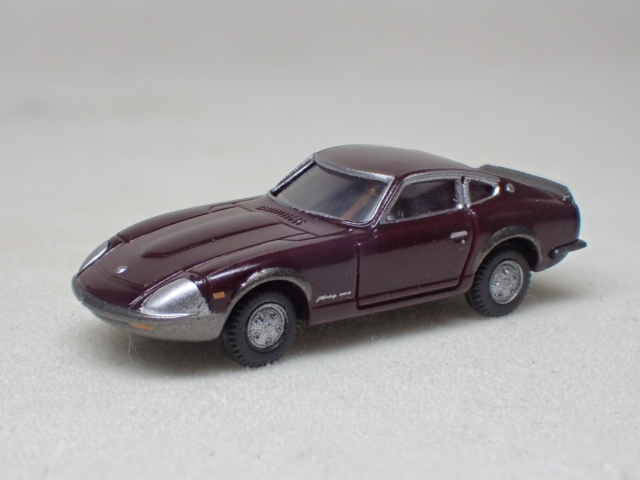 カーコレクション基本セットD　ばらし　フェアレディ　240Z　（マルーン）　W14_画像1