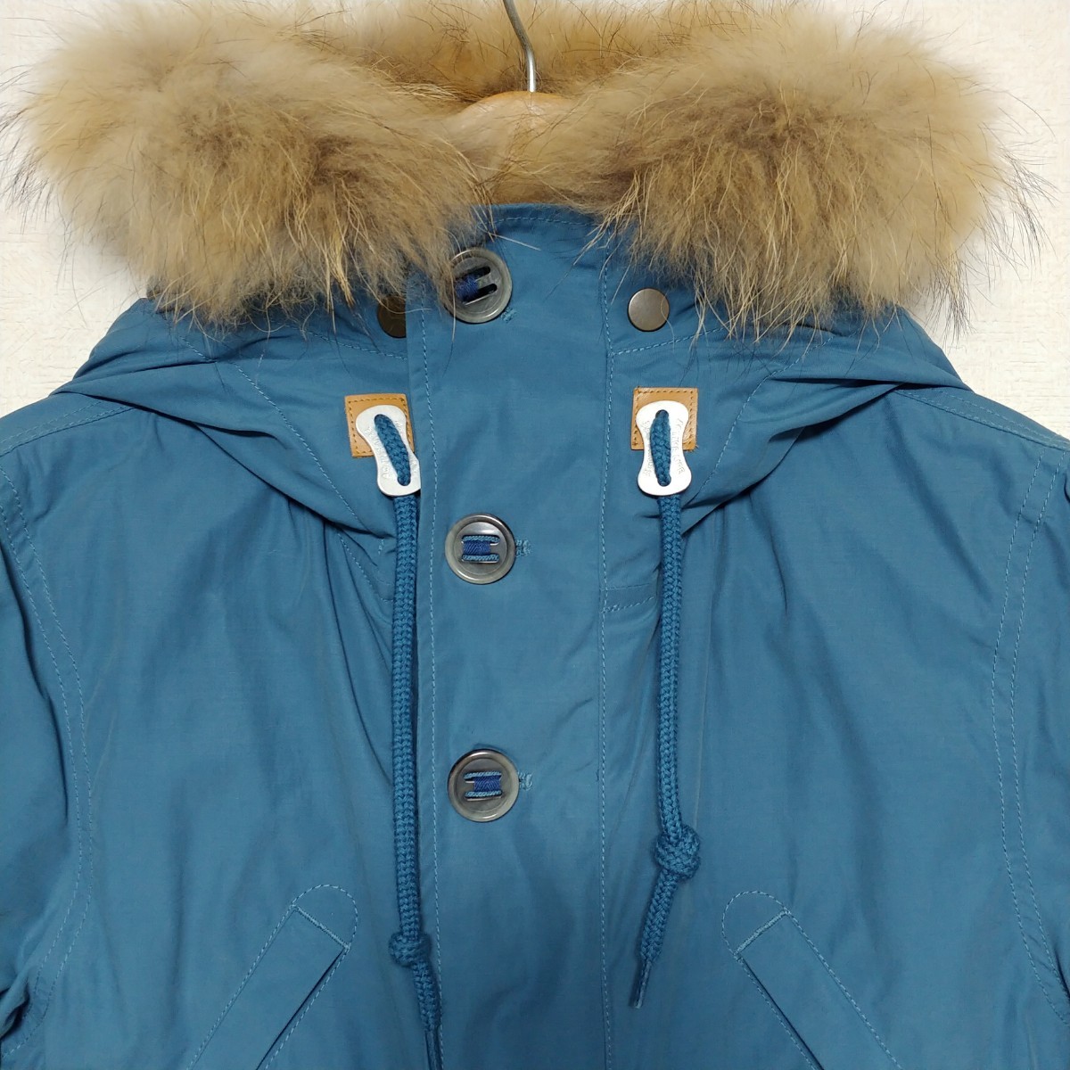 The DUFFER of ST GEORGE アラスカダウン ジャケット ブルー S The DUFFER of ST GEORGE アラスカダウン ジャケット ブルー S