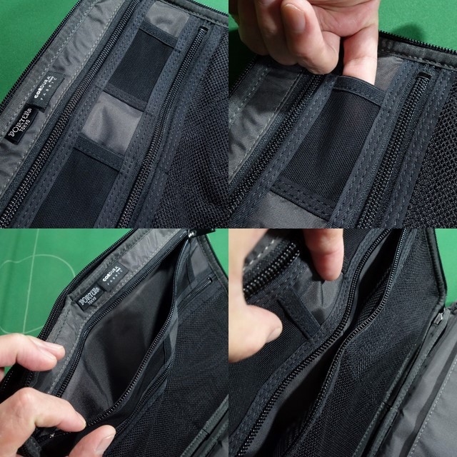 * Porter DILLko-te.la lip Stop polyester material 2 part shop tablet case multi auger nai The -M black beautiful goods!!!*