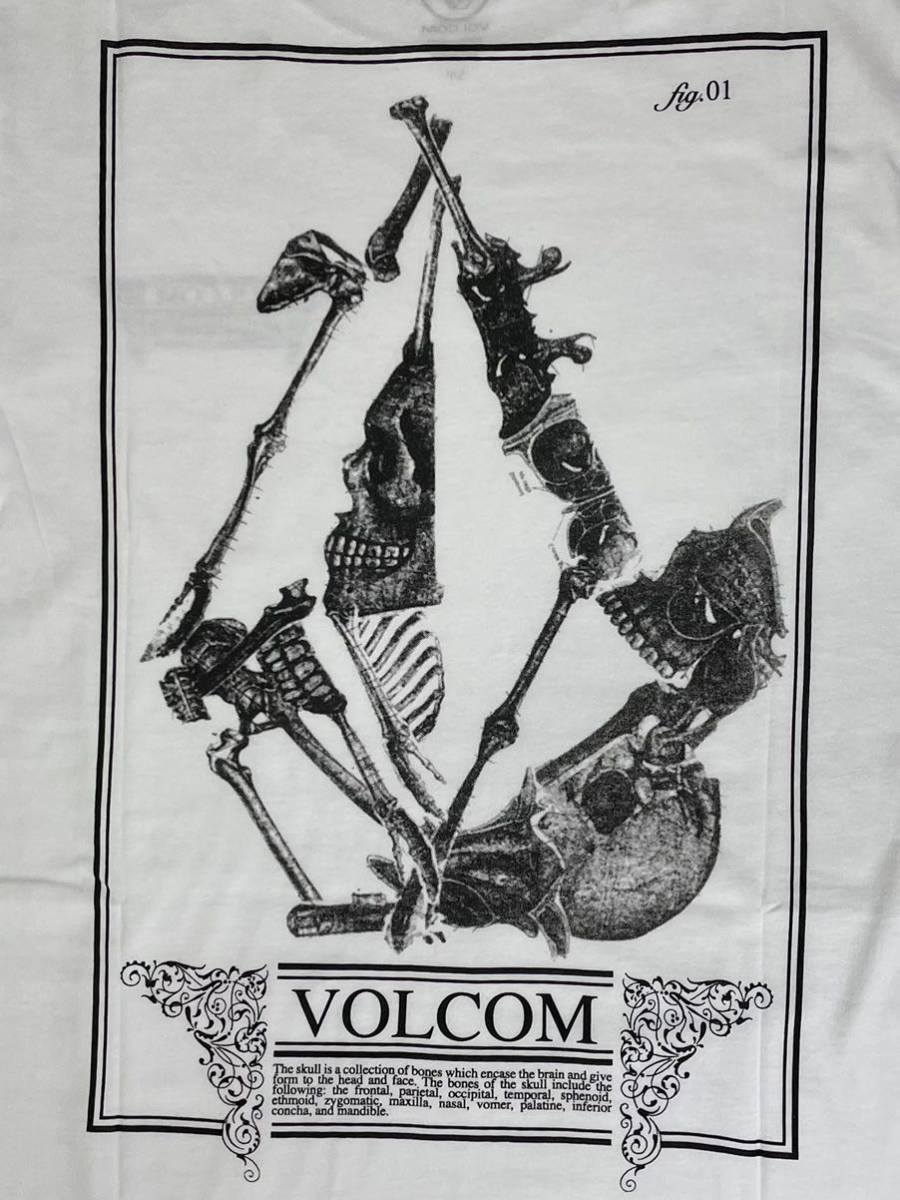 VOLCOM ボルコム AF532112WHT メンズ XLサイズ 半袖Tシャツ バックプリントティー ストーンロゴ ホワイト色 ヴォルコム 新品 即決 送料無料の画像5