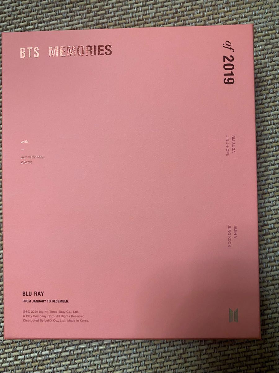 BTS Memories 2019 Blu-ray 韓国盤　日本語字幕なし　フォトセット付き！！