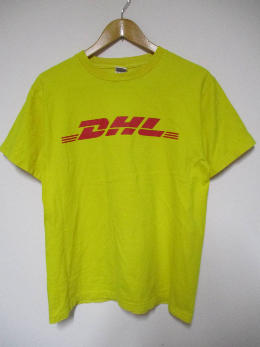 ヤフオク! - DHL ディーエイチエル 国際宅急便 ロゴTシャツ Mサイ...