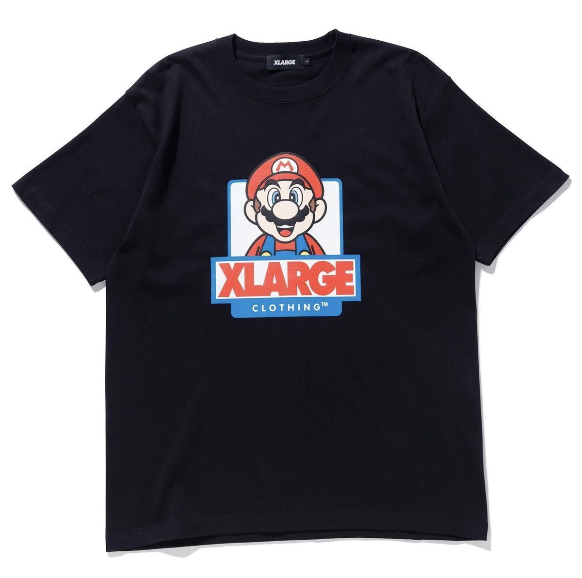 [L размер ] полная распродажа товар новый товар ограничение XLARGE XLarge × parco super Mario сотрудничество футболка / Япония nintendo Uni baSwitch Famicom n