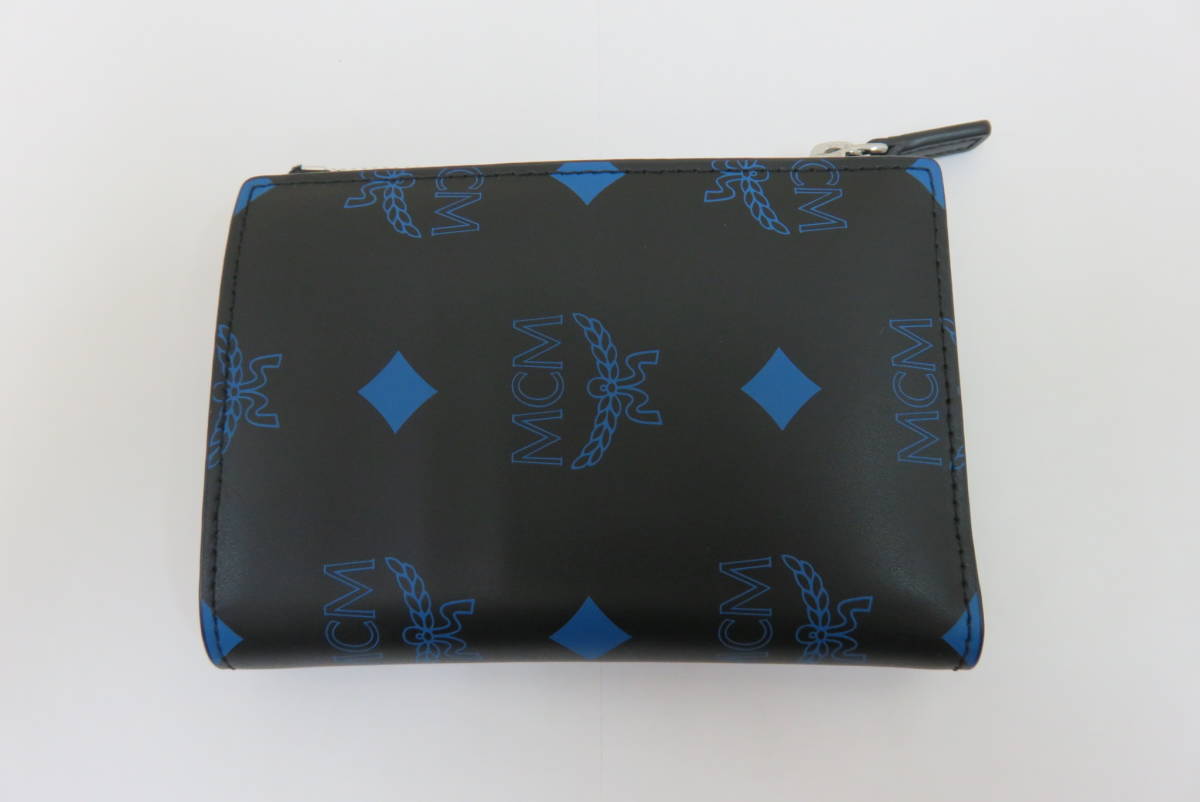 美品 MCM エムシーエム 財布 二つ折り財布 カラースプラッシュ