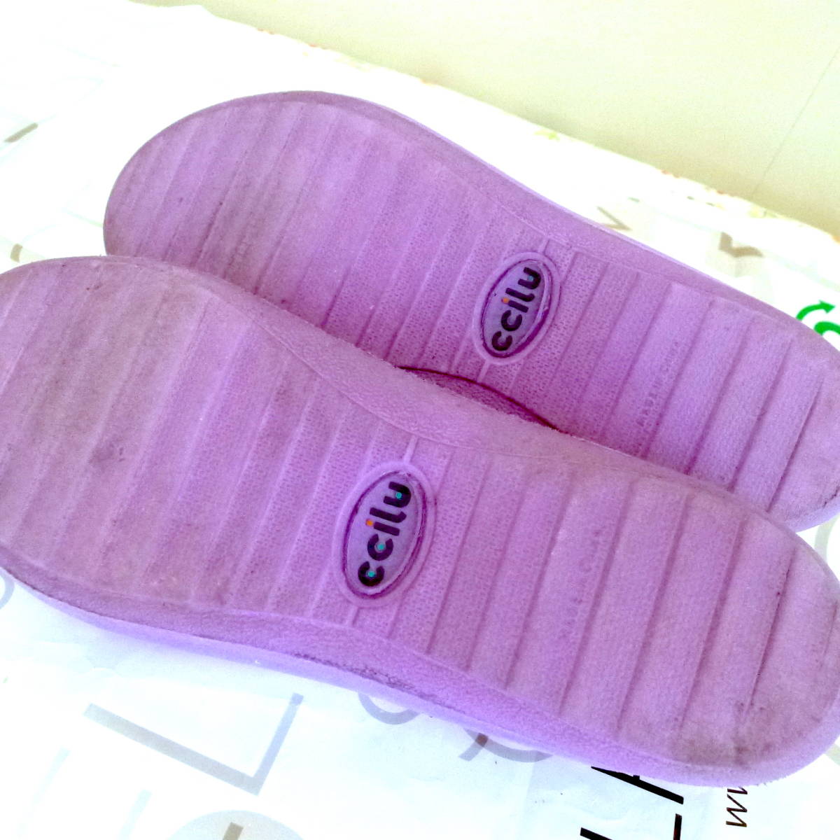 *~ccilu* Chill * flat shoes * rain shoes * gardening * waterproof *22.5cm~*