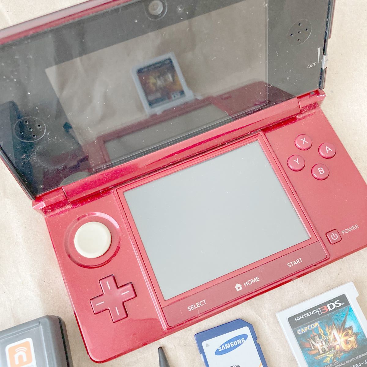 任天堂3DS ソフト レッド おまけ