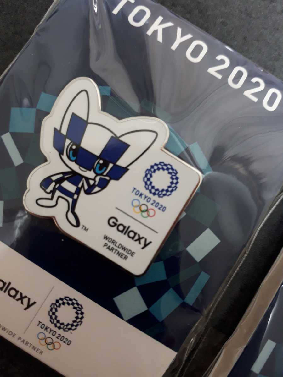 東京オリンピック ピンバッチ ピンバッジ　2020　Galaxy　ミライトワ　ダルマ　ピンズ　未使用