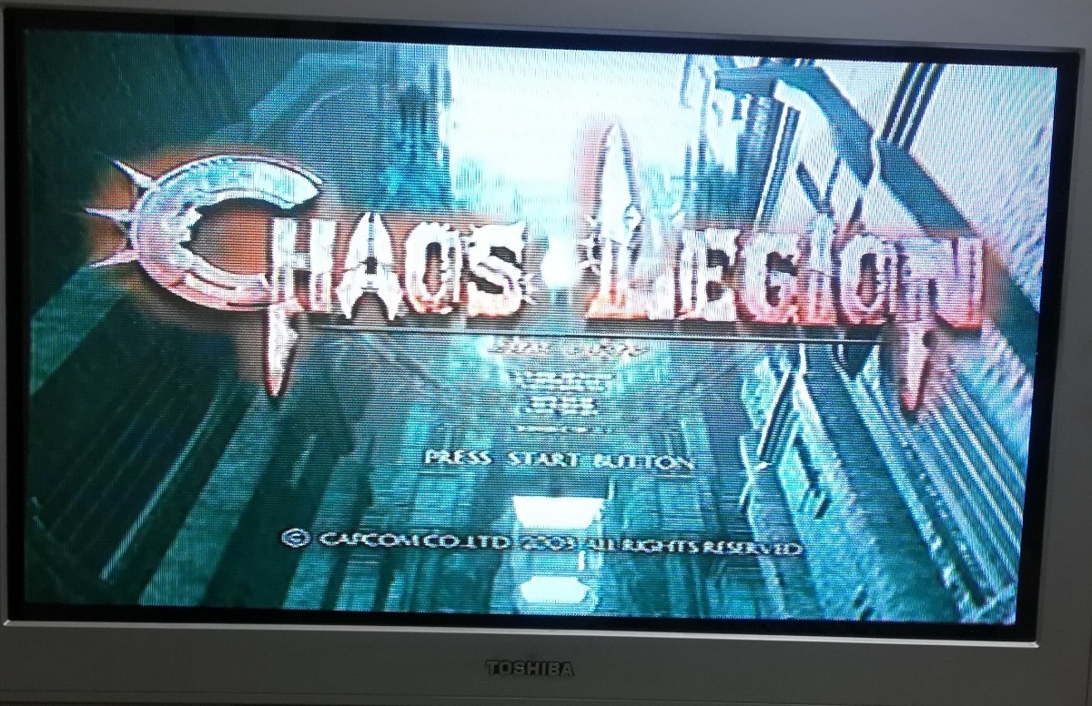 PS2　カオス　レギオン　CHAOS LEGION　プレイステーション2ソフト