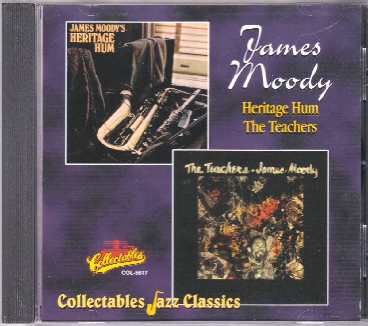 ☆JAMES MOODY(ジェームス・ムーディ)/The Teachers＆Heritage Hum『70年＆72年リリースの超大名盤２in１』◆世界初CD化＆レア・廃盤☆_画像1