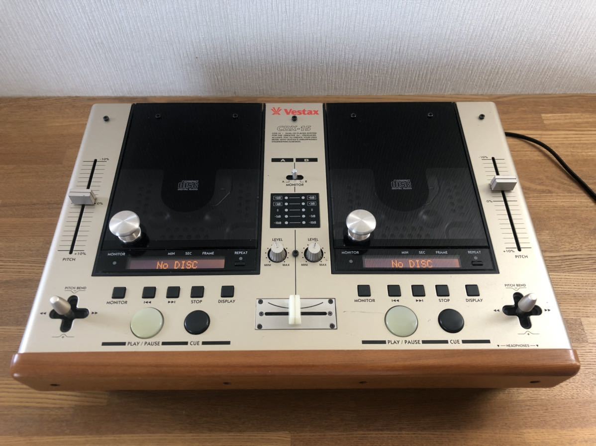 DJ機材 Vestax CDJ CDX-15 Yahoo!オークション - vestax cdx-15