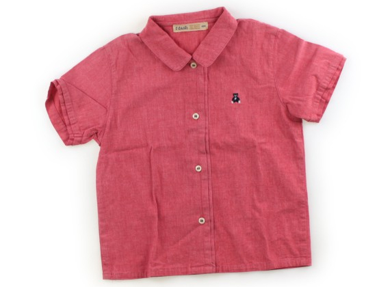 ファミリア familiar シャツ 世界的に有名な ブラウス 120 女の子 赤 ベビー服 540901 キッズ 子供服 限定価格セール