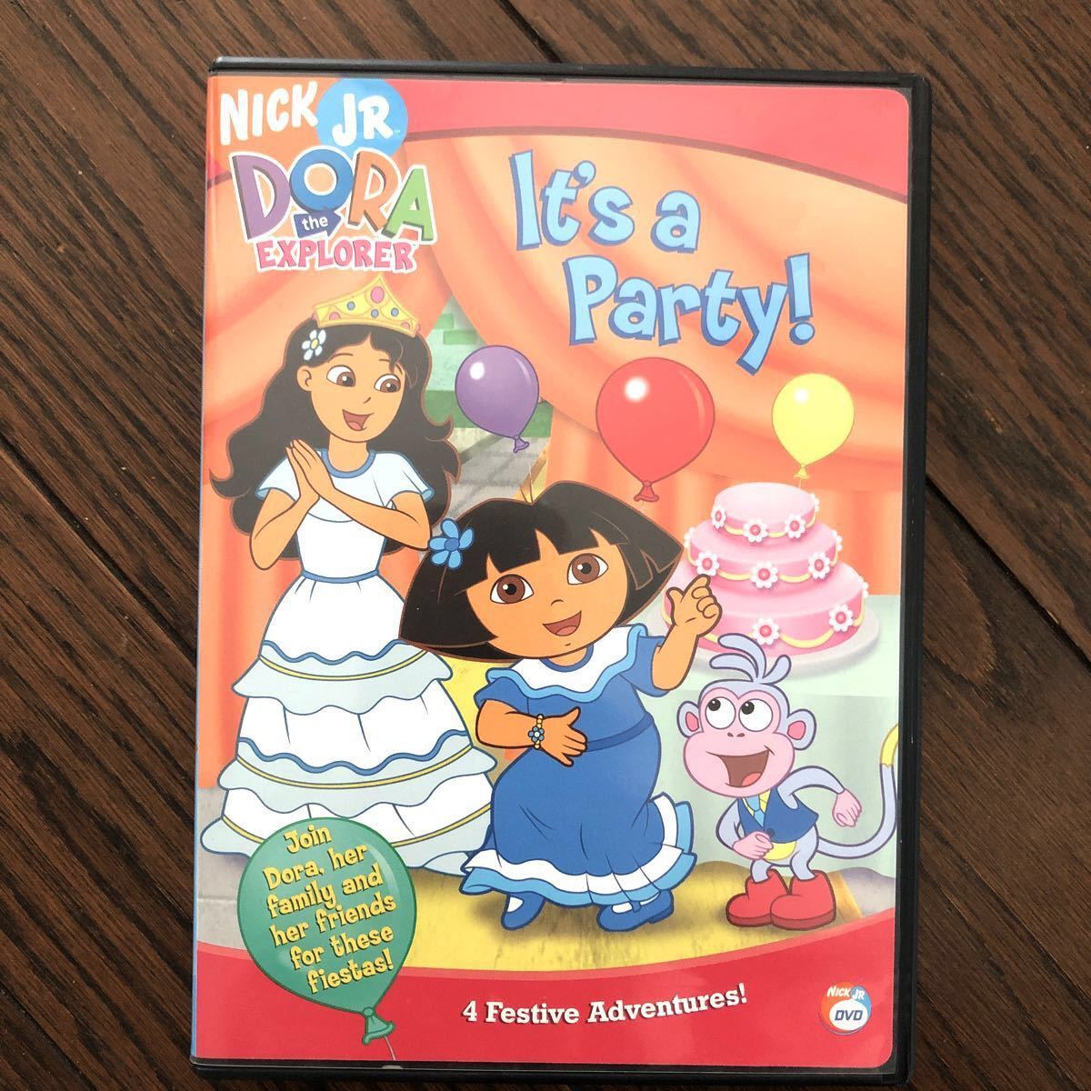 【Hanatan様専用】NICK JR DORA the EXPLORER It's a Party! 他 DVD 3点セット